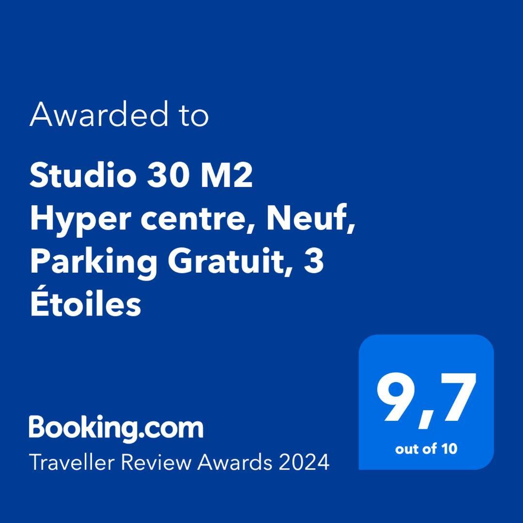 Studio 30 M2 Hyper Centre, Neuf, Parking Gratuit, 3 Etoiles Cannes Exterior foto